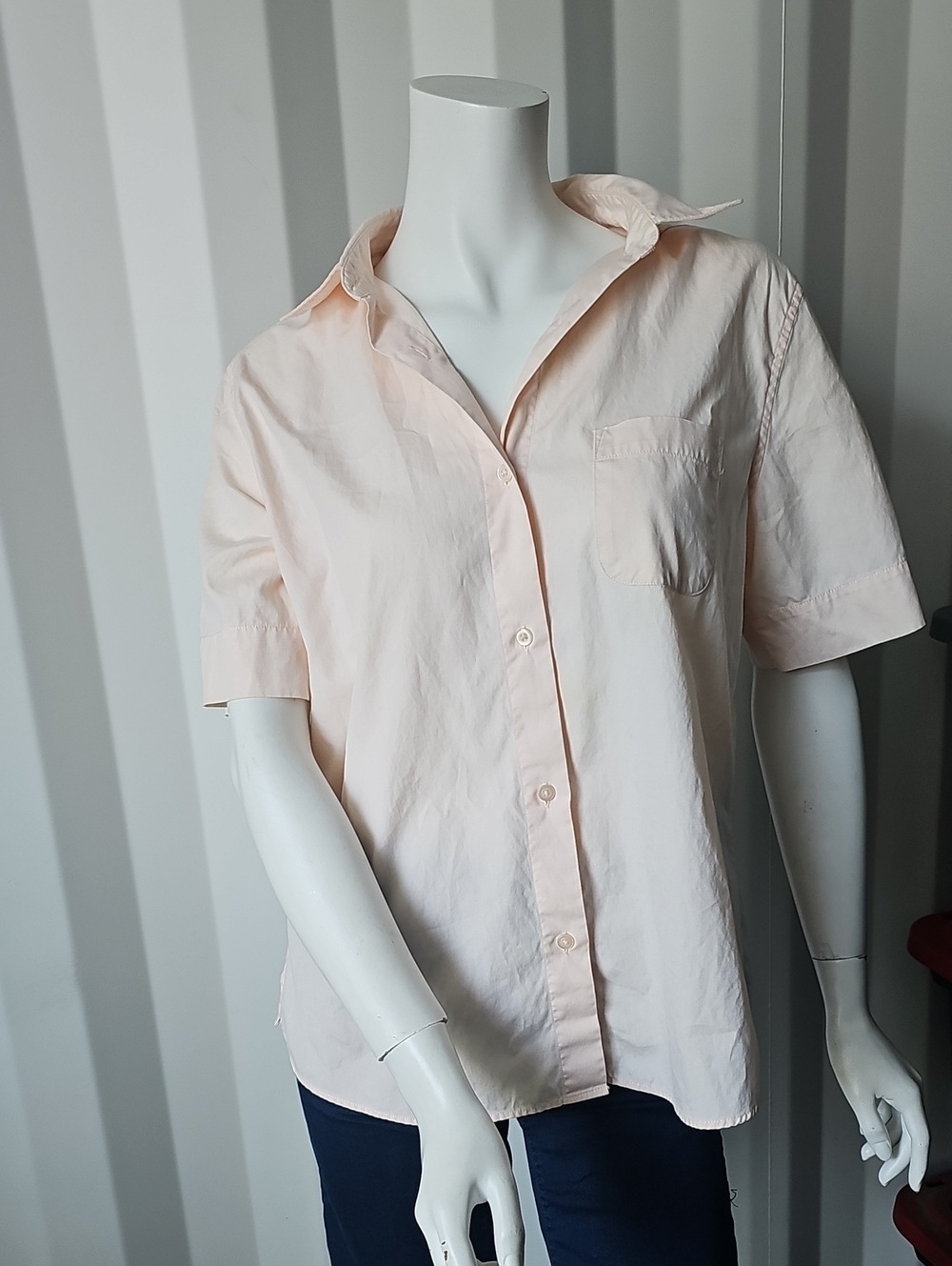 Eddie Bauer 100% Cotton Button-Up Shirt | Women's Large | Classic Casual